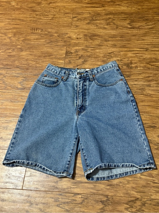 The Limited Pants - Vintage Y2K High-Rise Denim Shorts 8 Blue